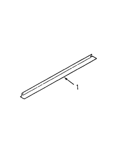 Rear main top piller 8028790