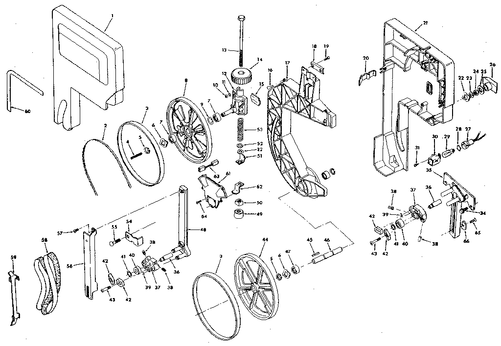 FIGURE 1 - DRIVE ASSEMBLY