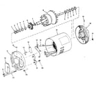 Craftsman 113247440 motor - 816612 diagram