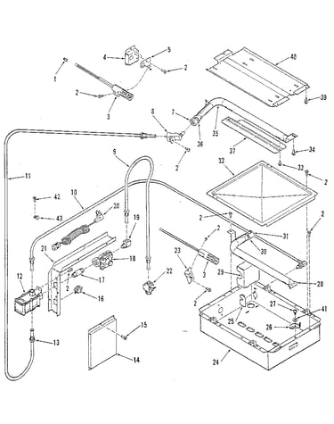Burner section