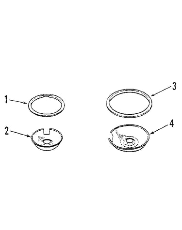Optional porcelain pan and chrome ring kit no. 8068410