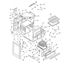Kenmore 9117198812 body section diagram