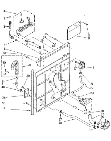 Rear panel