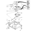 Kenmore 11081860110 machine base diagram