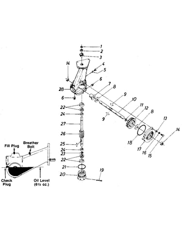 Transmission assembly 717-0304