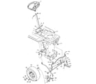 Craftsman 502259281 steering system diagram