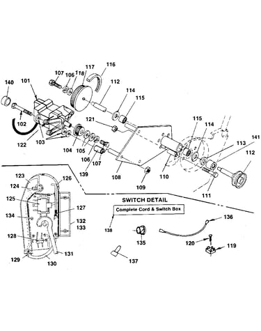 Motor & switch