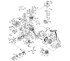 Tecumseh HS40-55581K replacement parts diagram