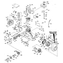 Tecumseh HS40-55570K replacement parts diagram