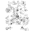 Tecumseh H50-65509R replacement parts diagram