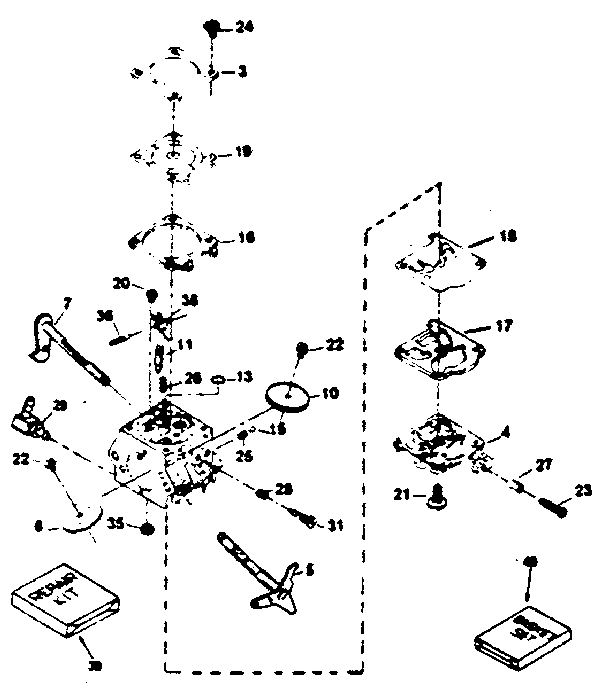 Carburetor no. 632506