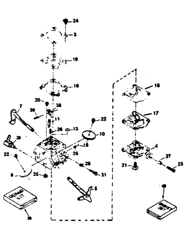 Carburetor no. 632506