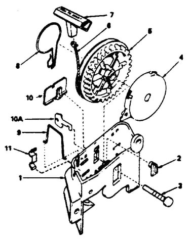 Rewind starter no. 590531