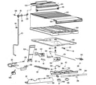 Kenmore 3638795681 compartment separator diagram