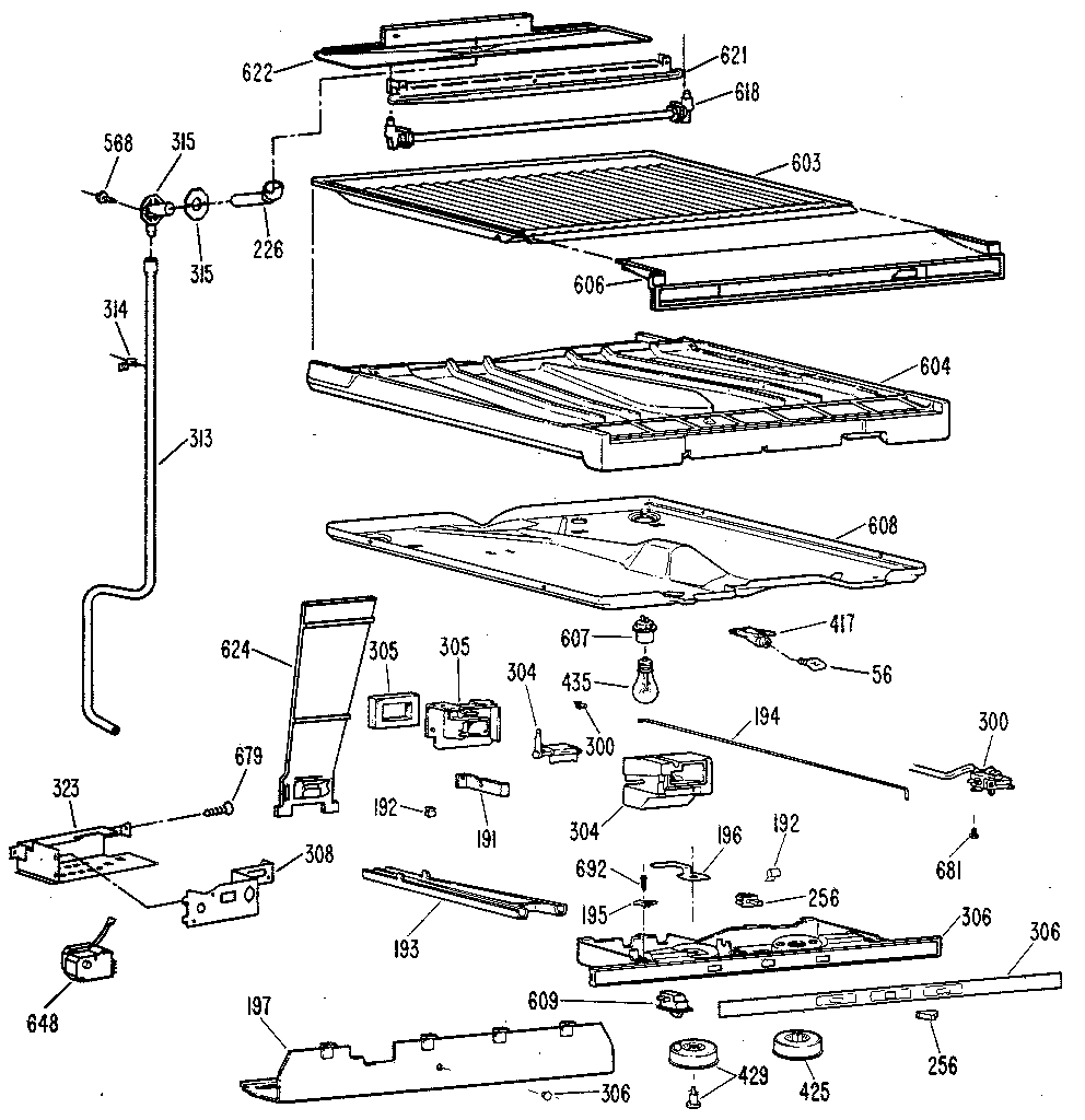 Compartment separator
