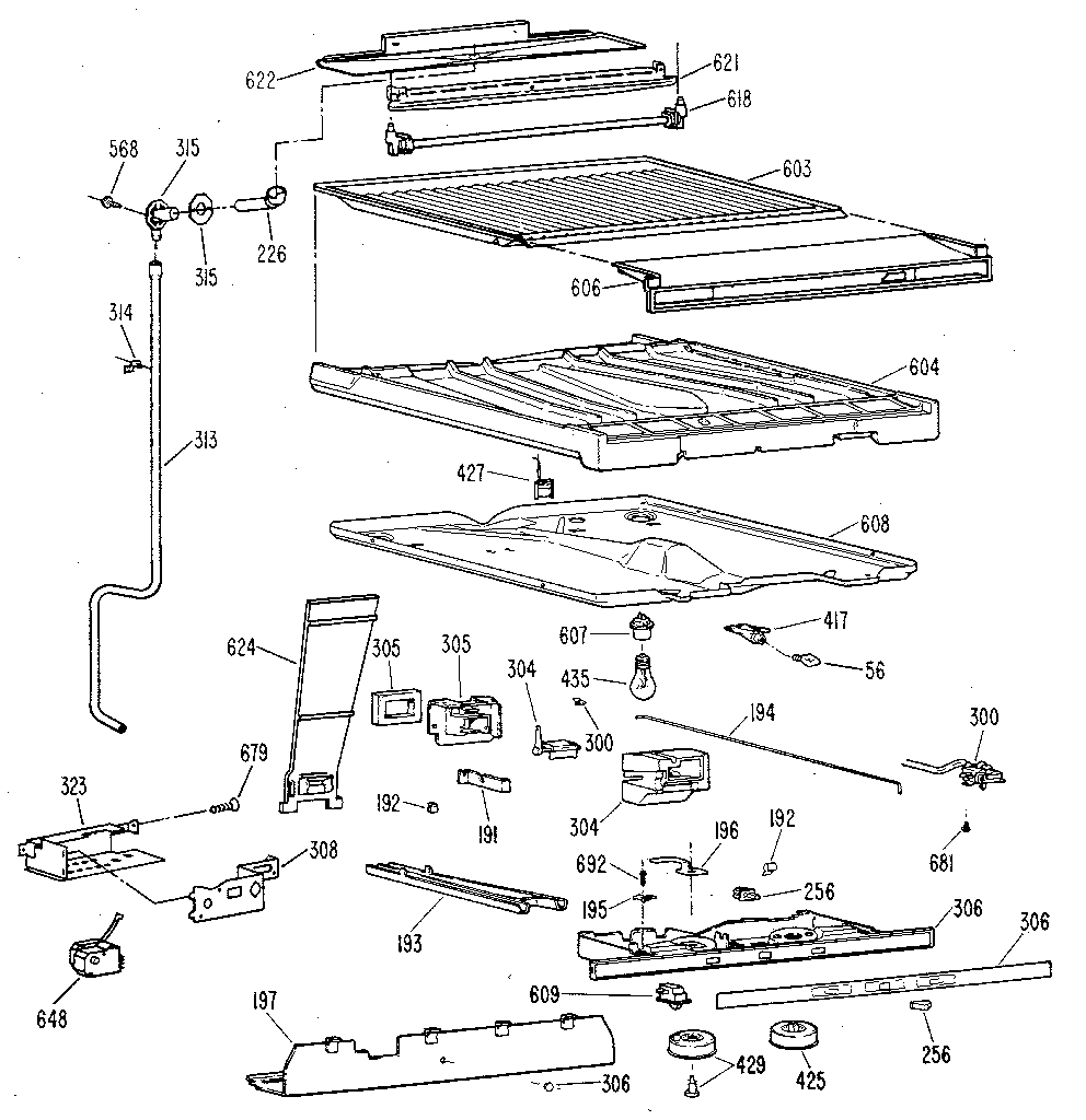 Compartment separator