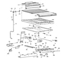 Kenmore 3638704411 compartment separator diagram