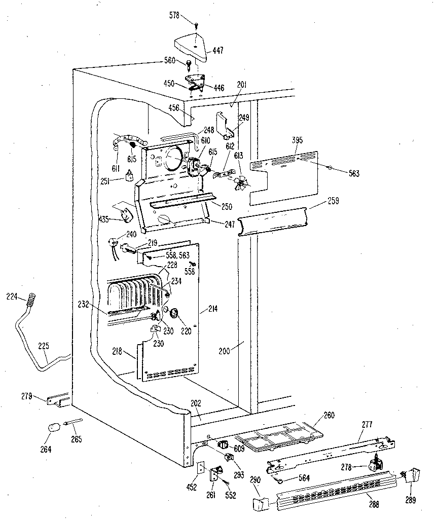 Freezer section