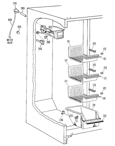 Freezer section