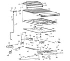 Kenmore 3638799680 compartment separator diagram