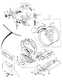 Console controls, drum