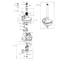Kenmore 41789875710 transmission, water seal, lower bearing asmy. diagram