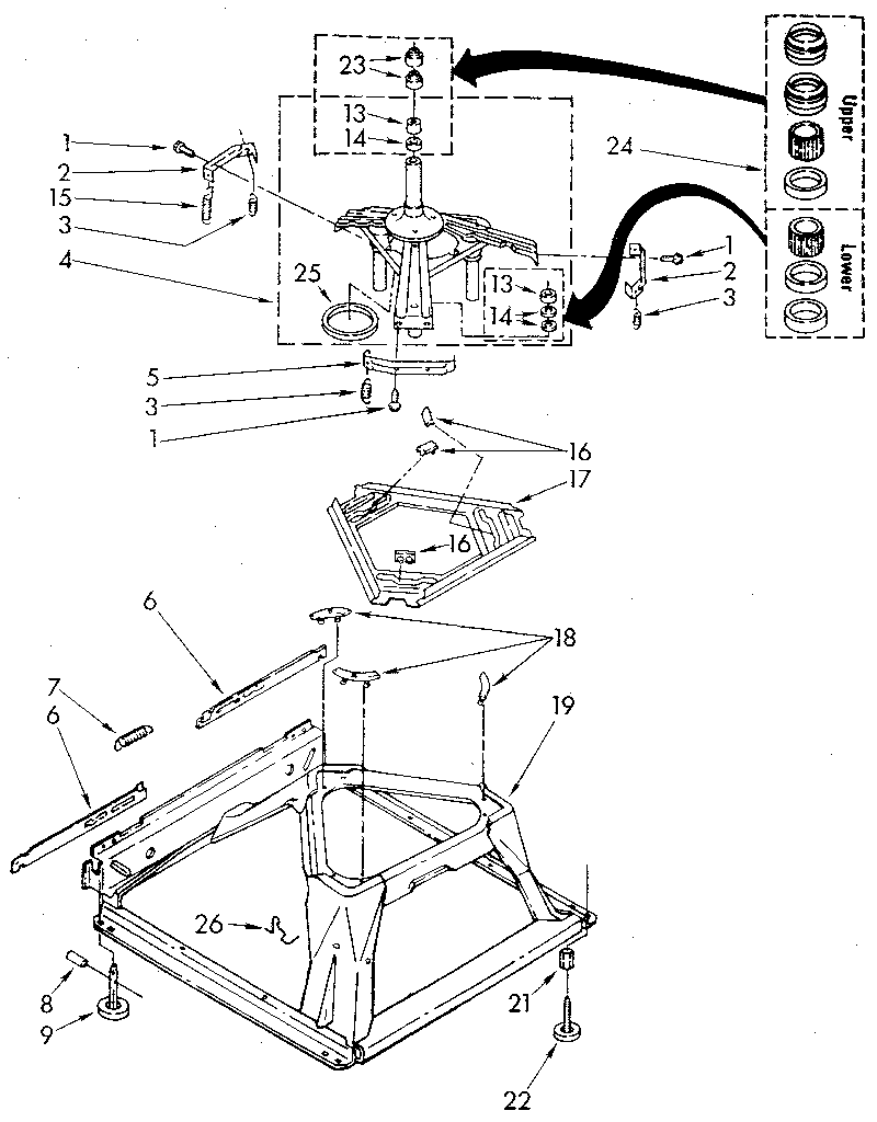 Machine base