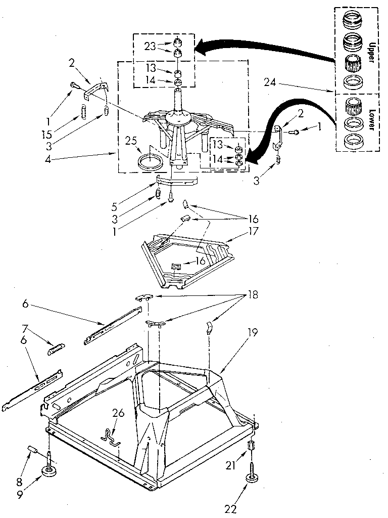 Machine base