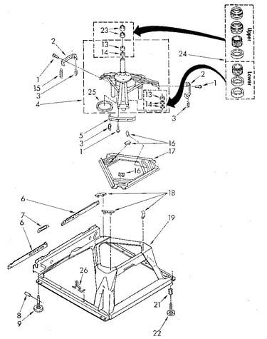 Machine base
