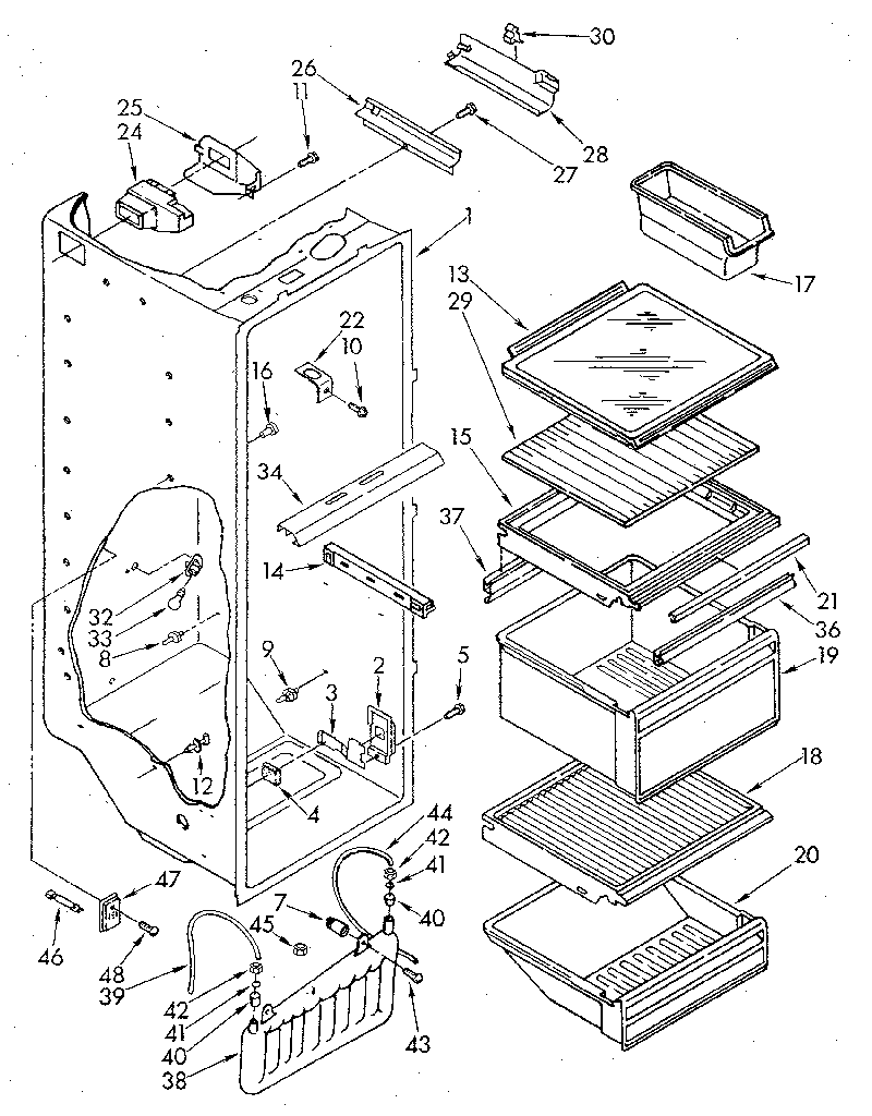 Refrigerator liner