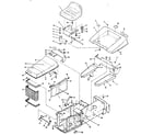 Craftsman 98725945 body work and trim assembly diagram