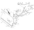 Troybilt 30242R-DOZEN SNOW BLADE replacement parts diagram
