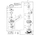 Kenmore 6651569580 pump and motor diagram
