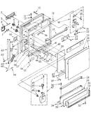 Door and toe panel