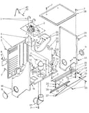 Dryer cabinet and motor