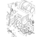 Kenmore 11089675110 dryer bulkhead diagram