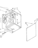 Washer cabinet