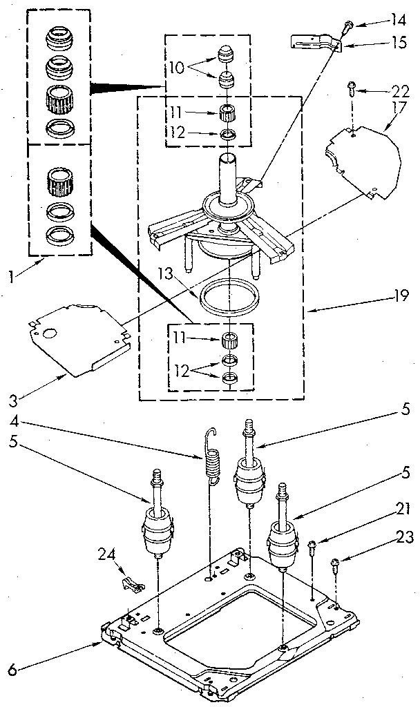 Machine base