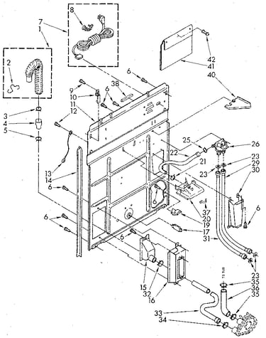 Rear panel