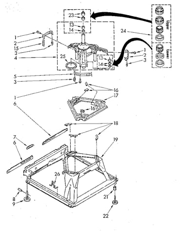 Machine base