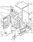 Dryer cabinet and motor