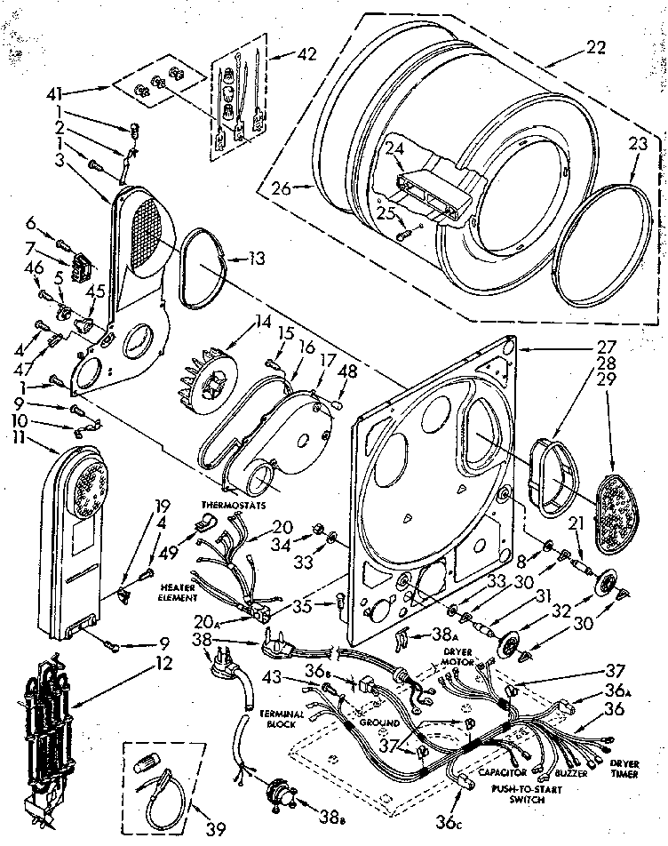Dryer bulkhead