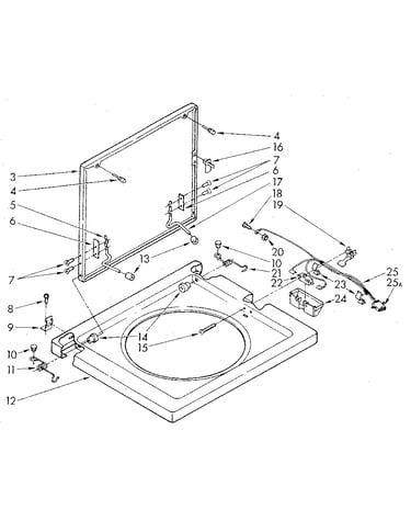 Washer top and lid