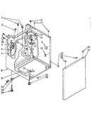 Washer cabinet