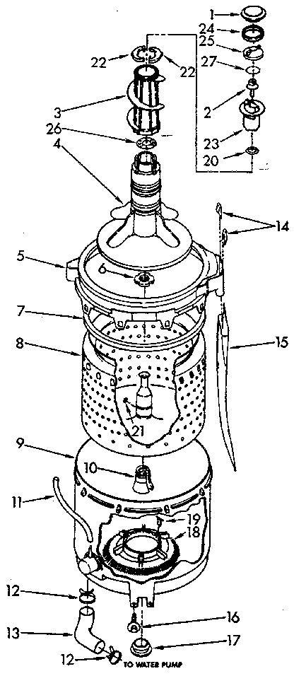 TUB AND BASKET