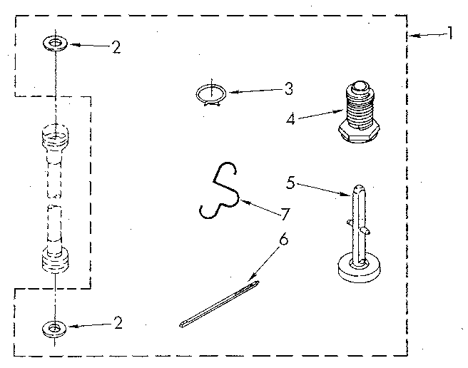Misc. parts bag