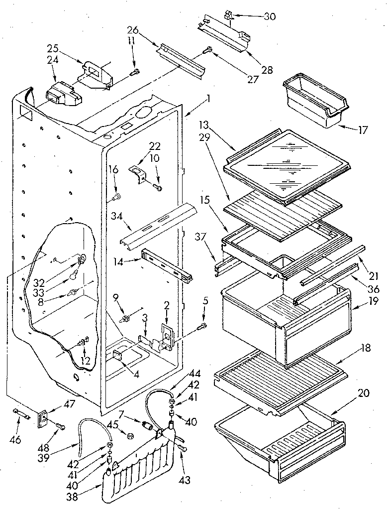 Refrigerator liner