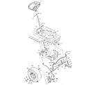 Craftsman 502254690 steering system diagram
