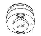AT&T SMOKE DETECTOR TRANSMISTTER replacement parts diagram