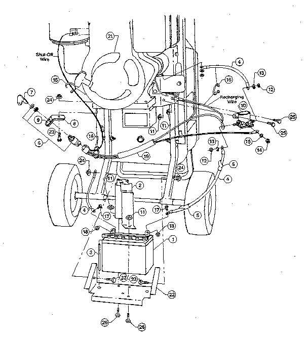 8HP BRIGGS & STRATTON ELECTRIC START SYSTEM